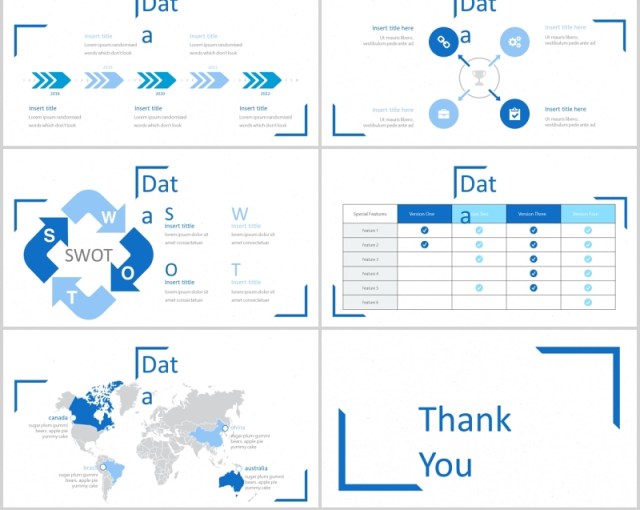 蓝色公司简介PPT模板rosana powerpoint template 蓝色公司简介PPT模板rosana powerpoint template