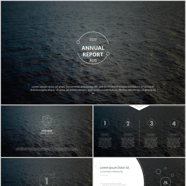 简约商务公司年度报告PPT模板annual report 简约商务公司年度报告PPT模板annual report