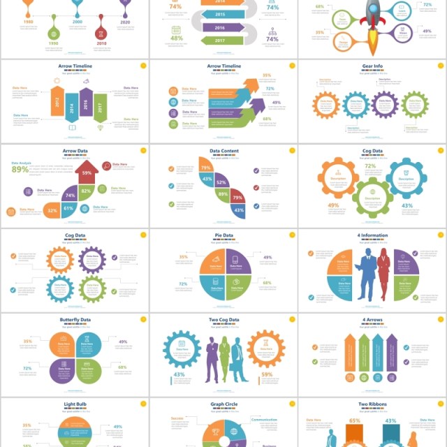 信息图表素材PPT元素Infographics Powerpoint Presentation Slide_16x9 信息图表素材PPT元素Infographics Powerpoint Presentation Slide_16x9
