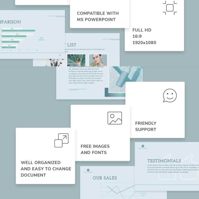美容市场商业分析创意PPT模板不含照片Beauty Market PowerPoint Presentation Template 美容市场商业分析创意PPT模板不含照片Beauty Market PowerPoint Presentation Template