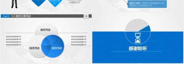 蓝色创业商业计划书PPT模板 蓝色创业商业计划书PPT模板
