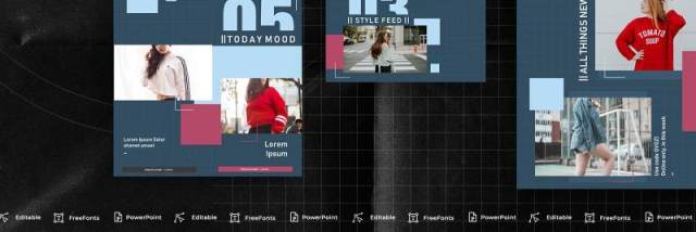 高级灰手机移动端竖版社交媒体杂志PPT版式模板Social Media PowerPoint Template 高级灰手机移动端竖版社交媒体杂志PPT版式模板Social Media PowerPoint Template