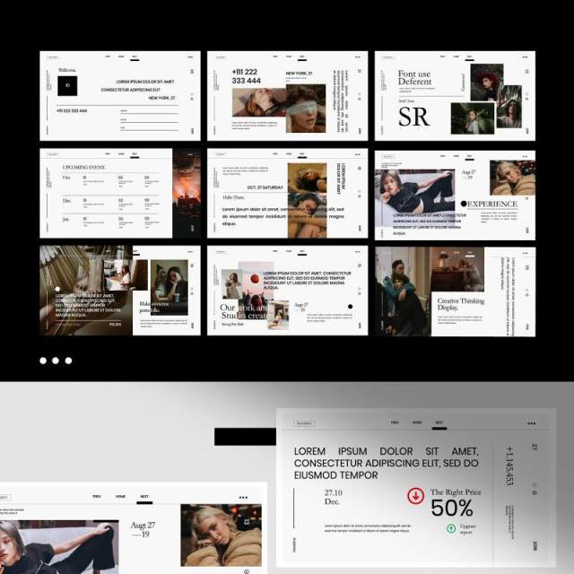 现代服装设计公司展品展示介绍报告PPT模板不含照片Serendipity Modern Fashion Design Powerpoint 现代服装设计公司展品展示介绍报告PPT模板不含照片Serendipity Modern Fashion Design Powerpoint