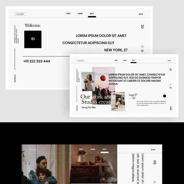 现代服装设计公司展品展示介绍报告PPT模板不含照片Serendipity Modern Fashion Design Powerpoint 现代服装设计公司展品展示介绍报告PPT模板不含照片Serendipity Modern Fashion Design Powerpoint