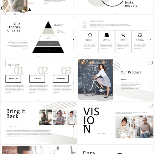 简约时尚宣传介绍PPT模板Laorah - Powerpoint Template 简约时尚宣传介绍PPT模板Laorah - Powerpoint Template