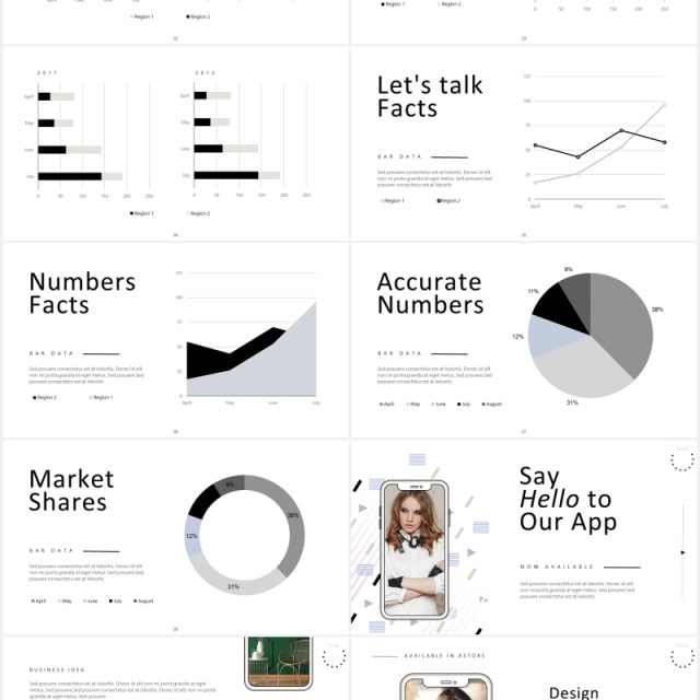 简约时尚宣传介绍PPT模板Laorah - Powerpoint Template 简约时尚宣传介绍PPT模板Laorah - Powerpoint Template