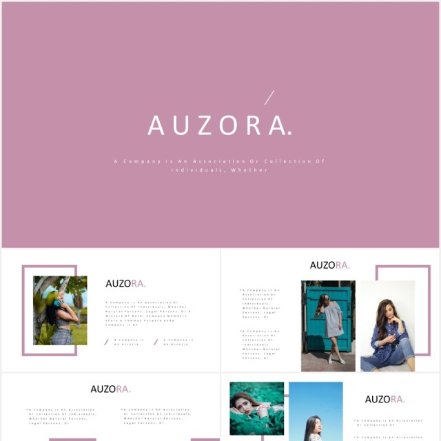 时尚电子照片展示PPT模板auzora powerpoint template 时尚电子照片展示PPT模板auzora powerpoint template