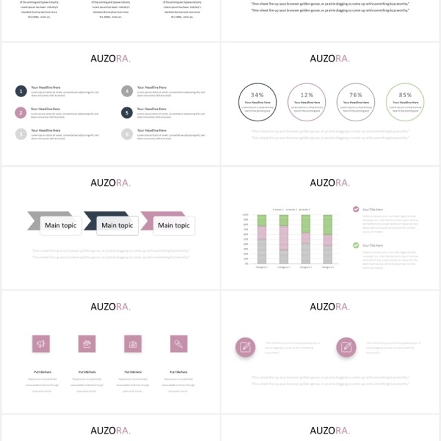 时尚电子照片展示PPT模板auzora powerpoint template 时尚电子照片展示PPT模板auzora powerpoint template