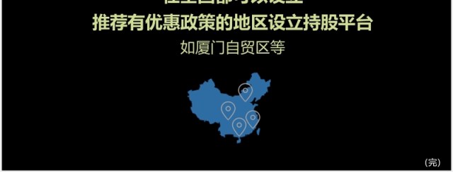 黑色创业公司股权架构设计PPT模板 黑色创业公司股权架构设计PPT模板