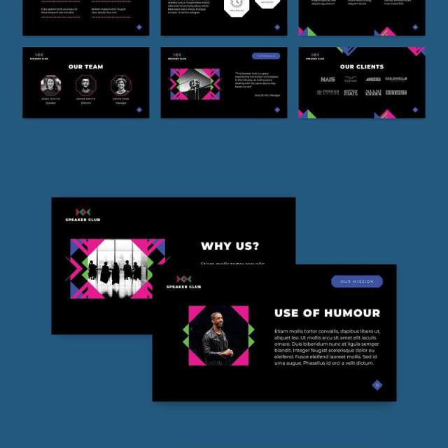 黑色演讲者培训讲师PPT模板不含照片Speaker PowerPoint Presentation Template 黑色演讲者培训讲师PPT模板不含照片Speaker PowerPoint Presentation Template