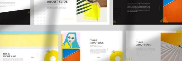 黄色简约创意PPT模板版式设计Yellow Creative Powerpoint 黄色简约创意PPT模板版式设计Yellow Creative Powerpoint