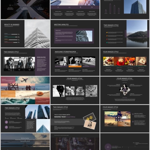 商业可视化图表公司产品宣传介绍PPT模板 商业可视化图表公司产品宣传介绍PPT模板