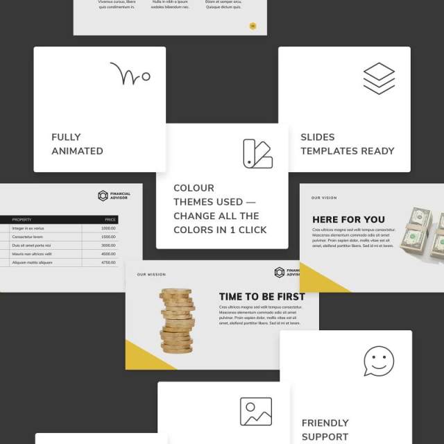 金融理财财务顾问PPT版式模板Financial Advisor PowerPoint Presentation Template 金融理财财务顾问PPT版式模板Financial Advisor PowerPoint Presentation Template