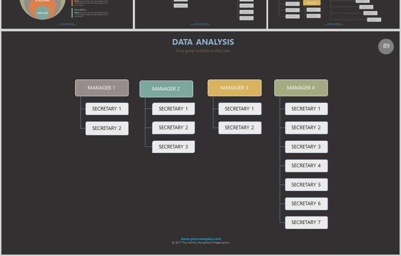 柱状图数据分析PPT信息图表Data Analysis Powerpoint