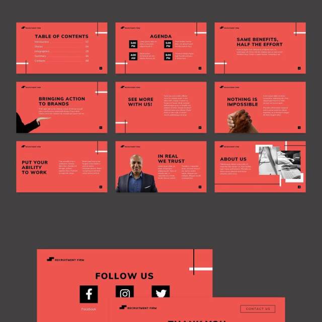 招聘猎聘公司简介宣传PPT模板不含照片Recruitment Firm PowerPoint Presentation Template 招聘猎聘公司简介宣传PPT模板不含照片Recruitment Firm PowerPoint Presentation Template