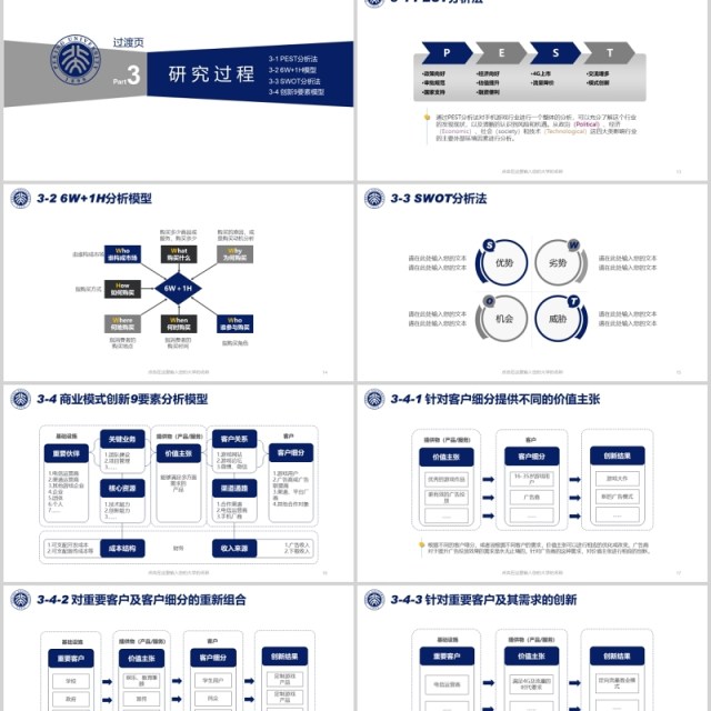 蓝色实用研究生毕业设计论文答辩报告PPT模板15)