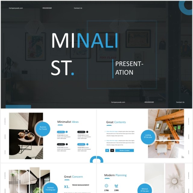 国外简约家装室内设计PPT模板Minalist Powerpoint Template 国外简约家装室内设计PPT模板Minalist Powerpoint Template