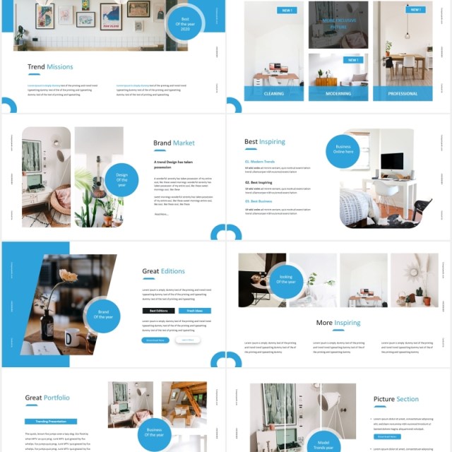 国外简约家装室内设计PPT模板Minalist Powerpoint Template 国外简约家装室内设计PPT模板Minalist Powerpoint Template