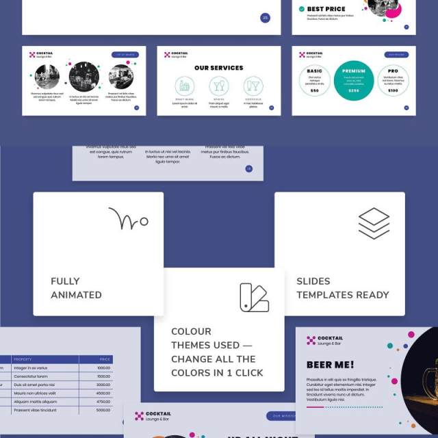 休闲娱乐酒吧PPT模板不含照片Lounge Bar PowerPoint Presentation Template 休闲娱乐酒吧PPT模板不含照片Lounge Bar PowerPoint Presentation Template