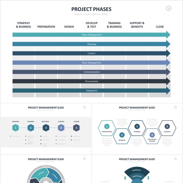 项目管理箭头进度信息图表PPT素材Project Management Slides Powerpoint 项目管理箭头进度信息图表PPT素材Project Management Slides Powerpoint