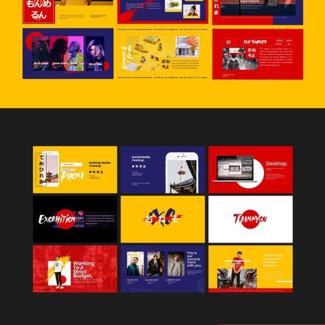 日本商业创意设计广告公司作品提案PPT模板不含照片EXO japanese Business Creative Design PPT 日本商业创意设计广告公司作品提案PPT模板不含照片EXO japanese Business Creative Design PPT