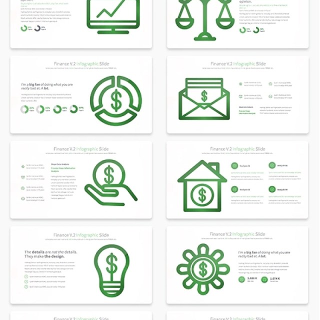 11套色系金融理财财务V.2PPT信息图表幻灯片Finance V.2 - PowerPoint Infographics Slides 11套色系金融理财财务V.2PPT信息图表幻灯片Finance V.2 - PowerPoint Infographics Slides
