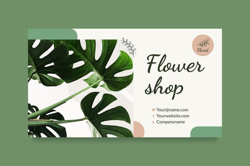 花店花艺PPT版式模板Flower Shop PowerPoint Presentation Template