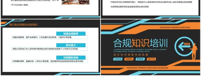 企业银行财务管理培训合规内控知识课件PPT模板