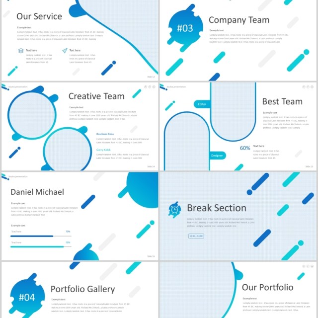 蓝色公司简介企业介绍PPT版式设计模板soulos powerpoint template 蓝色公司简介企业介绍PPT版式设计模板soulos powerpoint template