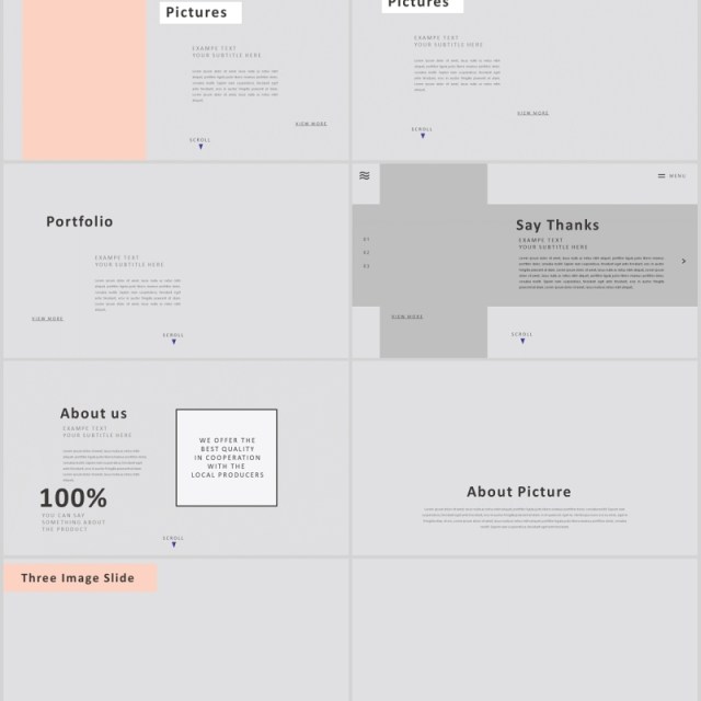 简洁欧美灰色PPT版式设计模板GREY - Powerpoint 简洁欧美灰色PPT版式设计模板GREY - Powerpoint