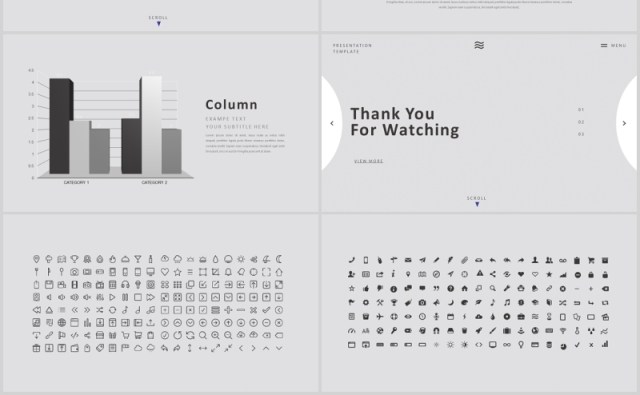简洁欧美灰色PPT版式设计模板GREY - Powerpoint 简洁欧美灰色PPT版式设计模板GREY - Powerpoint