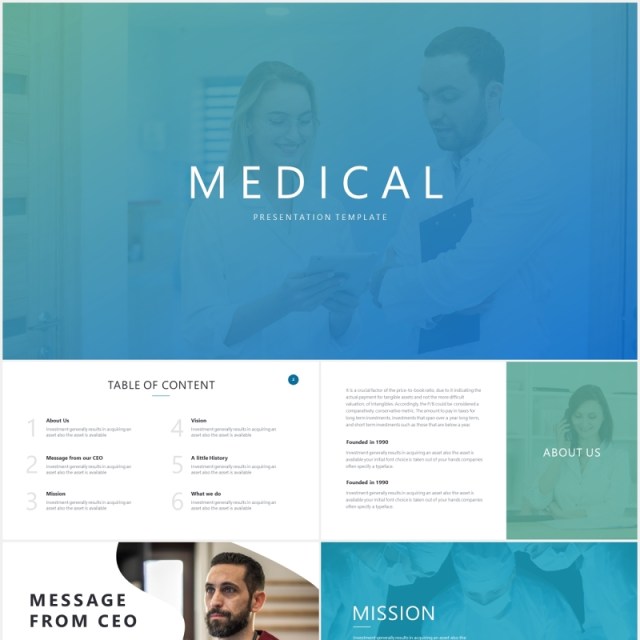 医疗医院信息图表PPT素材Healthcare Slides V4 Powerpoint Template 医疗医院信息图表PPT素材Healthcare Slides V4 Powerpoint Template