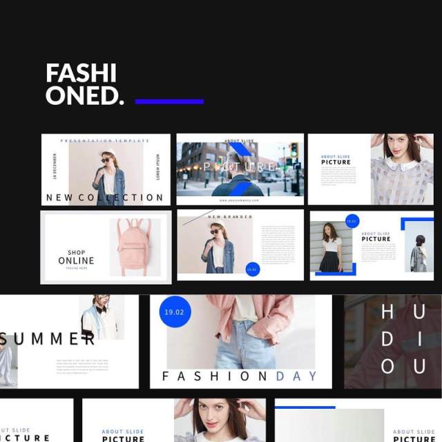 时尚造型师大气PPT模板版式设计Fashioned Stylist Powerpoint 时尚造型师大气PPT模板版式设计Fashioned Stylist Powerpoint