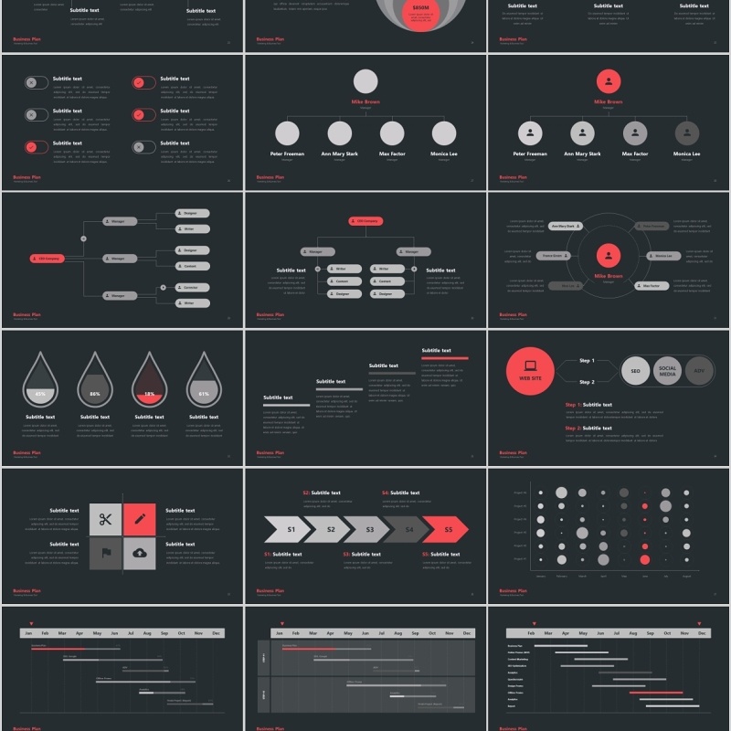 多用途商业计划PPT模板信息图表可视化素材business plan multipurpose powerpoint template 多用途商业计划PPT模板信息图表可视化素材business plan multipurpose powerpoint template