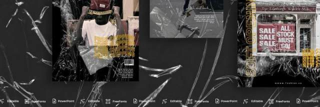 黑色竖版手机社交媒体PPT模板Social Media PowerPoint Template 黑色竖版手机社交媒体PPT模板Social Media PowerPoint Template