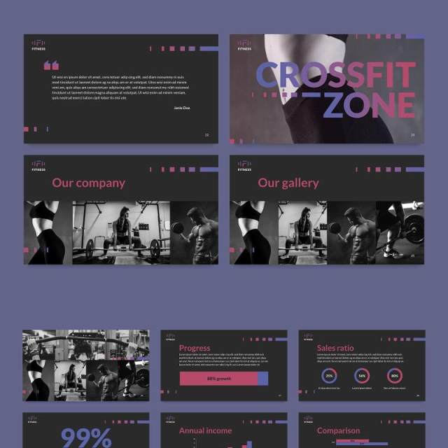 健身工作室健身房运动项目介绍宣传PPT模板不含照片Fitness Studio PowerPoint Presentation Template 健身工作室健身房运动项目介绍宣传PPT模板不含照片Fitness Studio PowerPoint Presentation Template