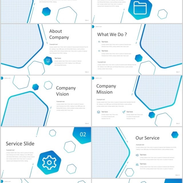 蓝色产品介绍展示PPT模板ludom powerpoint template 蓝色产品介绍展示PPT模板ludom powerpoint template