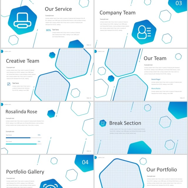 蓝色产品介绍展示PPT模板ludom powerpoint template 蓝色产品介绍展示PPT模板ludom powerpoint template