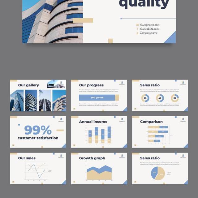 保险代理公司PPT版式模板Insurance Agency PowerPoint Presentation Template