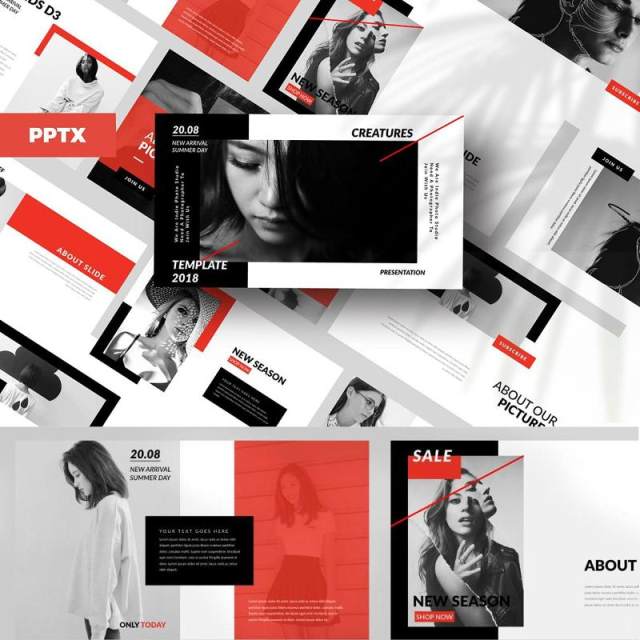 欧美时尚大气PPT版式模板设计Stuff Creative Powerpoint 欧美时尚大气PPT版式模板设计Stuff Creative Powerpoint