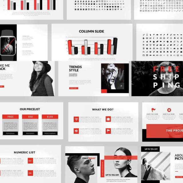 欧美时尚大气PPT版式模板设计Stuff Creative Powerpoint 欧美时尚大气PPT版式模板设计Stuff Creative Powerpoint