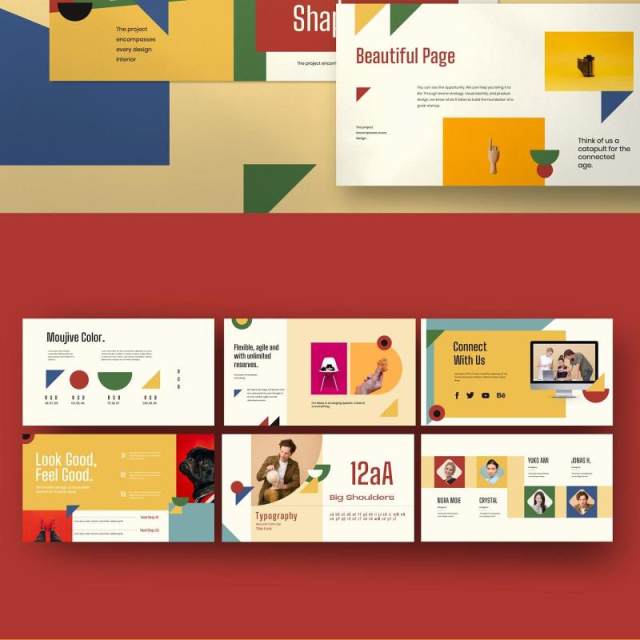 彩色现代创意商业简报PPT演示模板不含照片MOUJIVE Presentation Powerpoint Creative Modern 彩色现代创意商业简报PPT演示模板不含照片MOUJIVE Presentation Powerpoint Creative Modern