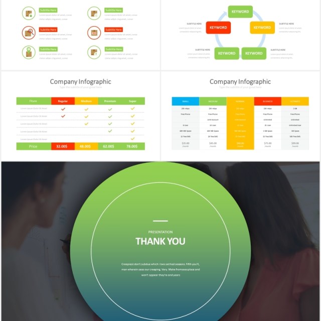 商务公司宣传介绍PPT模板minerva powerpoint template