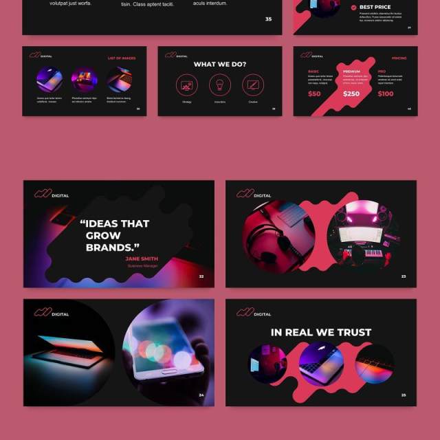 数字数码广告创意公司宣传介绍PPT模板不含照片Digital Advertising Agency PowerPoint Presentation 数字数码广告创意公司宣传介绍PPT模板不含照片Digital Advertising Agency PowerPoint Presentation