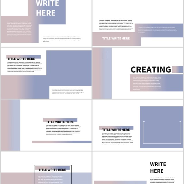 现代简约PPT模板版式设计Minimal Modern Powerpoint 现代简约PPT模板版式设计Minimal Modern Powerpoint