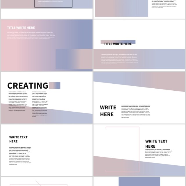 现代简约PPT模板版式设计Minimal Modern Powerpoint 现代简约PPT模板版式设计Minimal Modern Powerpoint