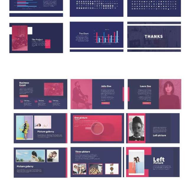 深蓝色多功能PPT模板版式设计Blues Multipurpose Template PPT 深蓝色多功能PPT模板版式设计Blues Multipurpose Template PPT