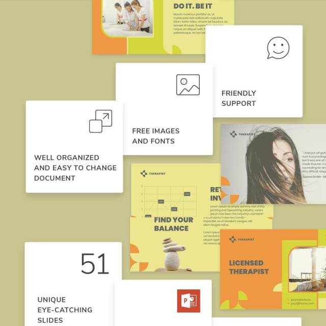 理疗师按摩师宣传介绍PPT版式模板Therapist PowerPoint Presentation Template 理疗师按摩师宣传介绍PPT版式模板Therapist PowerPoint Presentation Template
