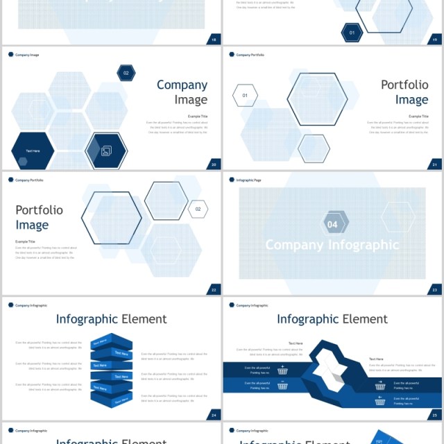 蓝色几何图形数据分析公司简介信息图表PPT模板darwin powerpoint template 蓝色几何图形数据分析公司简介信息图表PPT模板darwin powerpoint template