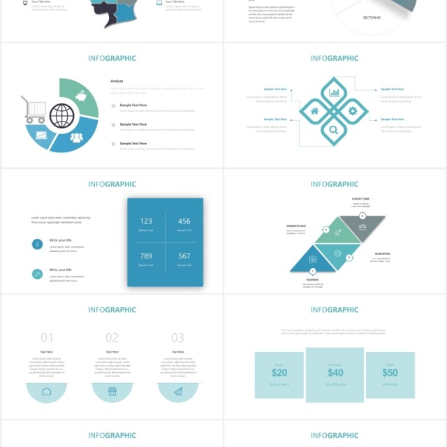 蓝色冲浪国外图片排版PPT模板tariq powerpoint template 蓝色冲浪国外图片排版PPT模板tariq powerpoint template